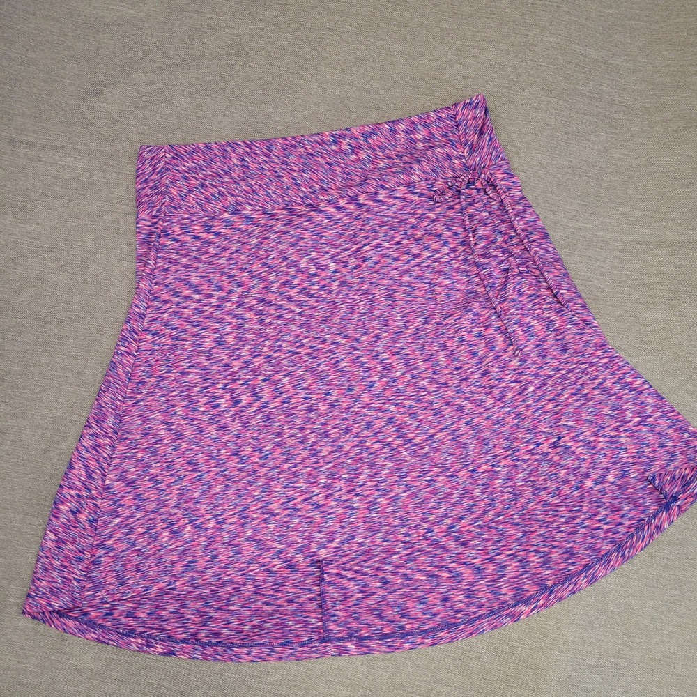 The North Face Cypress Skirt Womens XL Pink Purple Space Dye UPF 50 NEW with tag